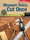 Cover image for Measure Twice, Cut Once